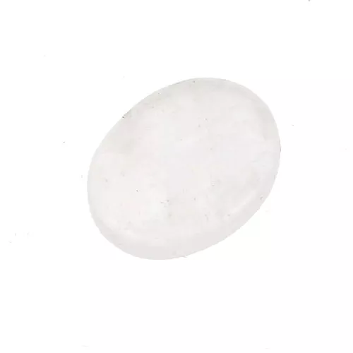 Disco piatto ovale 8x6 mm Pietra Gemma - Quartz Rose x1