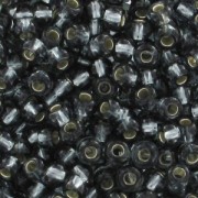 Perle di semi Preciosa 9/0 2,5 mm - Diamante nero rivestito d'argento x10g|raw }}