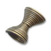 Intercalari spirale metallo mm. 9x7 bronzo x10