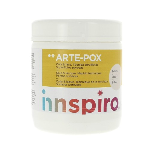 ARTE-POX Colla e Vernice per fiori secchi - Brillante x250g