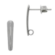 Sequin goccia da decorare 15.5mm in acciaio inox x2|raw }}