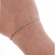 Catena in acciaio inox Forzatina da 2 mm x97 cm