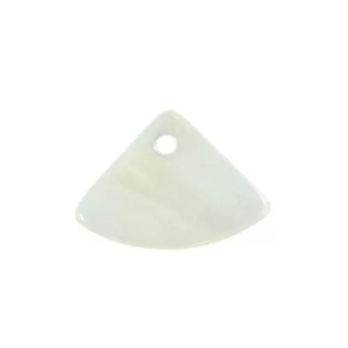 Sequin vintaglio madreperla  10x14 mm Naturale x5