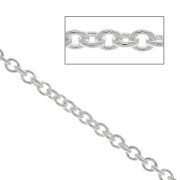 Catena a maglia Forzatina da 2 mm - Argento 925 x 50 cm