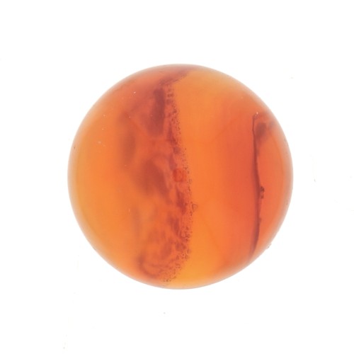 Cabochon tondo mm. 8 Carnelian
