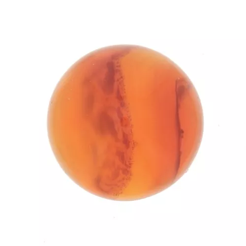 Cabochon tondo mm. 8 Carnelian