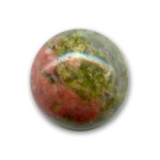 Cabochon tondo mm.  8 Unakite