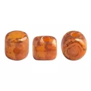 Minos® di Puca® 2.5x3 mm Orange Opal Bronze x5g