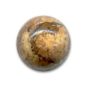 Cabochon tondo mm.  8 Diaspro Paesaggio