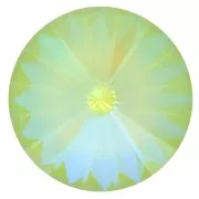 Cabochon PureCrystal 1122 Rivoli mm. 14 Crystal AB Ultra Lime