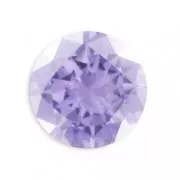 Cabochon Zirconio cubico tondo mm. 4 Lavender x10