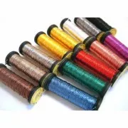 Filo laminato Kreinik giapponese per il ricamo d'oro - 5 - Silver (001J) x10m