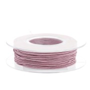 Filo Samantha fabbricazione italiana 0,9 mm Vieux Rose x30m