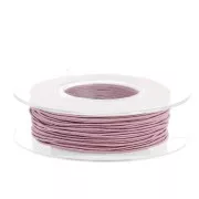 Filo Samantha fabbricazione italiana 0,9 mm Vieux Rose x30m