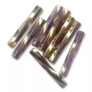 Bugles Twist Miyuki 12 mm TW2012-1285 - Tr Amethyst Gold Antique x10g