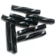 Bugles Twist Miyuki 12 mm TW2012-0401 -  Black x10g