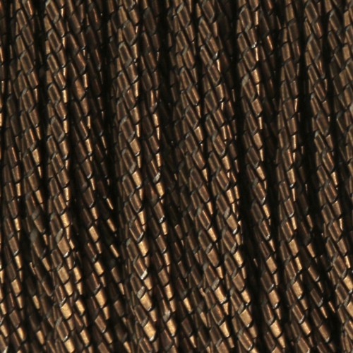 Filo Sorrinto fabbricazione italiana 0,6 mm Marrone chiaro x50m