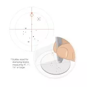 Kit ImpressArt - 4 punzoni e adesivi per Costellazioni dello Zodiaco
