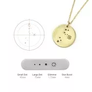 Kit ImpressArt - 4 punzoni e adesivi per Costellazioni dello Zodiaco