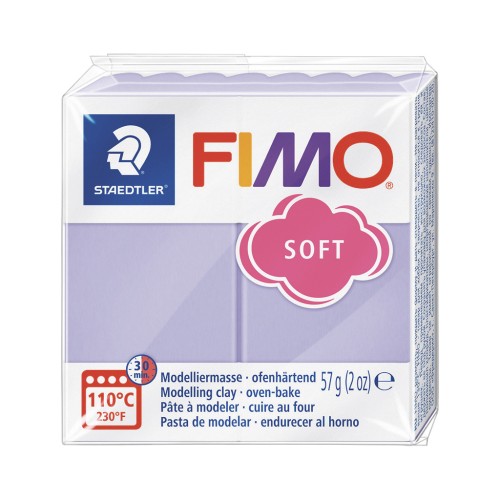 Pasta per modellare Fimo Soft gr. 57 Lilac (n°605)