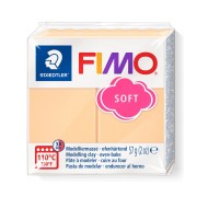 Pasta per modellare Fimo Soft gr. 57 Peach (n°405)|raw }}