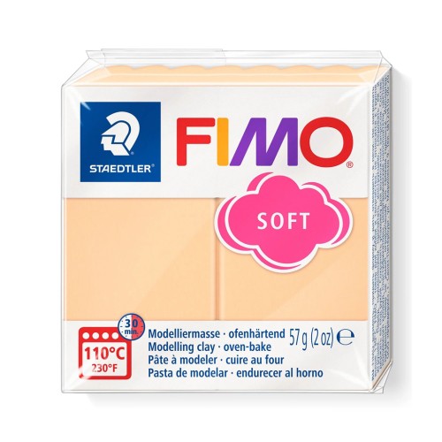 Pasta per modellare Fimo Soft gr. 57 Peach (n°405)