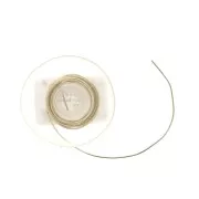 Filo duro bobina di 0.75mm in Gold filled x 1.5m