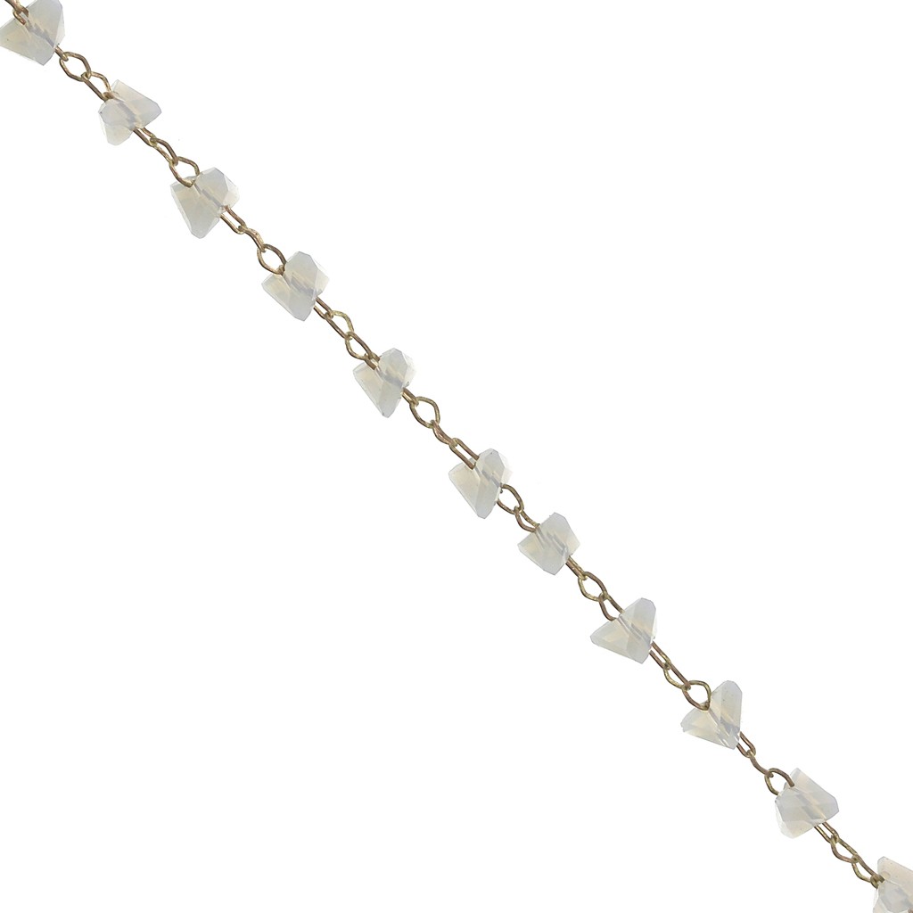 Silverly Bracciale Largo In Argento 925 Con Perline A Fiore - 19 Cm - Regalo Con Panno Lucidante - 3