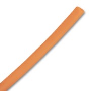 Cordoncino plastica cavo 4 mm Arancio x 2 m