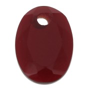Pendente ovale sfaccettato 14x10 mm in pietra semipreziosa - Hydro Garnet x1|raw }}