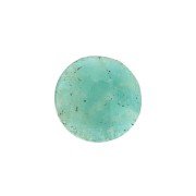 Cabochon rotondo sfaccettato 6mm Amazonite x1