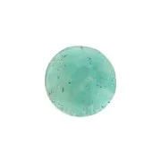 Cabochon rotondo sfaccettato 6mm Amazonite x1