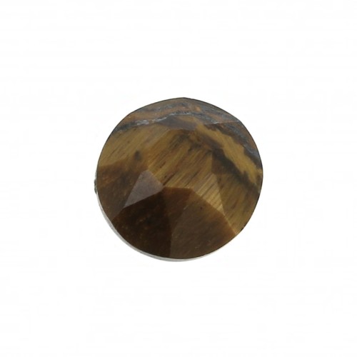PERLINE CRISTALLO A GOCCIA SFACCETTATO TRASPARENTE FUMO 8 MM PER 6