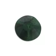 Cabochon rotondo sfaccettato 6mm Malachite x1