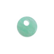 Paillette rotondo 6 mm Pietra Gemma - Amazonite x1