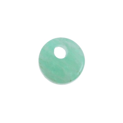 Paillette rotondo 6 mm Pietra Gemma - Amazonite x1