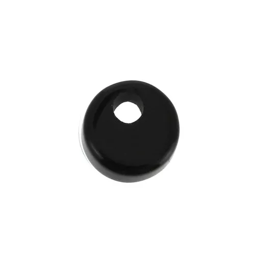 Paillette rotondo 6 mm Pietra Gemma - Black Onyx x1