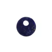 Paillette rotondo 6 mm Pietra Gemma - Lapis Lazuli x1