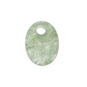 Paillette ovale 8x6 mm Pietra Gemma - Aventurine x1