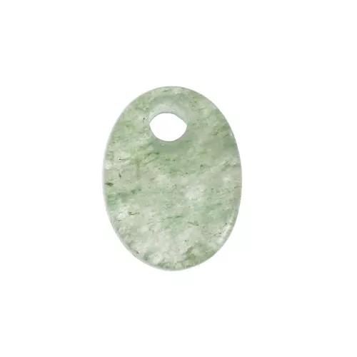 Paillette ovale 8x6 mm Pietra Gemma - Aventurine x1