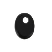 Paillette ovale 8x6 mm Pietra Gemma - Black Onyx x1|raw }}