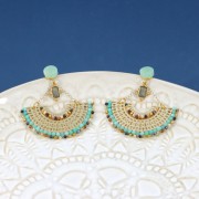 Paletto rotondo 8 mm pietra gemma - Amazonite x1