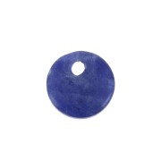Paillette rotondo 8 mm Pietra Gemma - Sodalite x1|raw }}