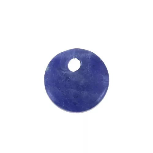 Paillette rotondo 8 mm Pietra Gemma - Sodalite x1
