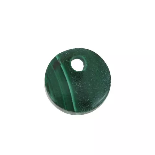 Paillette rotondo 8 mm Pietra Gemma - Malachitex1