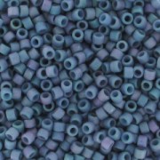 Miyuki Delica 11/0 DB0376 - Mat Metallic Steel Blue Luster