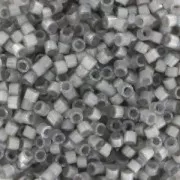 Miyuki Delica 11/0 DB1817 - Dyed Smoke Grey Silk Satin