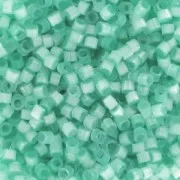 Miyuki Delica 11/0 DB1812 - Dyed Light Aqua Green Silk Satin