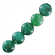 Perle di pietra da 10 mm - Agata verde x5