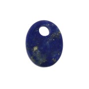 Paillette ovale 10x8 mm Pietra Gemma - Lapis Lazuli x1|raw }}